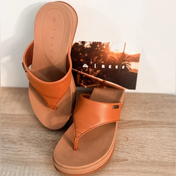 Reef Leather Sandals - Picture 2 of 5